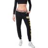 imageUltra Game Womens NCAA Official Worelaxed Fit Fleece Jogger PantsBlack
