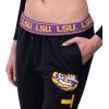 imageUltra Game Womens NCAA Official Worelaxed Fit Fleece Jogger PantsBlack