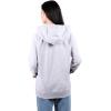 imageUltra Game Womens NCAA Official Wosoft Fleece Pullover Hoodie Sweatshirt with Varsity StripeHeather Gray
