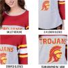 imageUltra Game Womens NCAA Official Wot Raglan Baseball 34 Long Sleeve Tee ShirtTeam Color