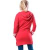 imageUltra Game Womens Tunic Hoodie Pullover Terry SweatshirtTeam Color