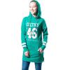 imageUltra Game Womens Tunic Hoodie Pullover Terry SweatshirtTeam Color