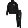 imageUltra Game Youth NBA Official Super Soft Full Zip Active Track Jacket and Pants SetBlack