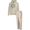 imageUltra Game Youth NBA Official Super Soft Hoodie Sweatshirt and Sweatpants Joggers SetSand