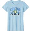 imageWNBA Chicago Sky Courtside TShirtBaby Blue