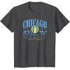 imageWNBA Chicago Sky Courtside TShirtDark Heather Grey