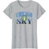 imageWNBA Chicago Sky Courtside TShirtHeather Grey