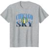 imageWNBA Chicago Sky Courtside TShirtHeather Grey