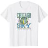 imageWNBA Chicago Sky Home Court TShirtWhite