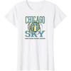 imageWNBA Chicago Sky Home Court TShirtWhite