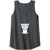 imageWNBA Commissioners Cup Trophy Officially Licensed Tank TopDark Heather Grey