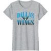 imageWNBA Dallas Wings Courtside TShirtHeather Grey