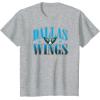imageWNBA Dallas Wings Courtside TShirtHeather Grey