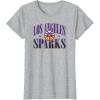 imageWNBA Los Angeles Sparks Courtside TShirtHeather Grey