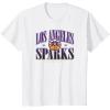 imageWNBA Los Angeles Sparks Courtside TShirtWhite