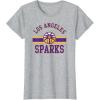 imageWNBA Los Angeles Sparks Downtown TShirtHeather Grey