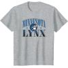 imageWNBA Minnesota Lynx Courtside TShirtHeather Grey