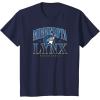 imageWNBA Minnesota Lynx Courtside TShirtNavy Blue