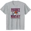 imageWNBA Phoenix Mercury Home Court TShirtHeather Grey