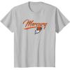 imageWNBA Phoenix Mercury Officially Licensed TShirtSilver Grey