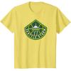 imageWNBA Seattle Storm Fan Base TShirtLemon Yellow