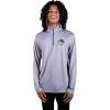 imageUltra Game Mens Long Sleeve Men s Quarter Zip Pullover Shirt Athletic Quick Dry Tee Heather Gray Small US