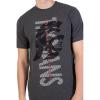 imageUltra Game Mens NCAA Official Upright Logo Short Sleeve Tee ShirtHeather Charcoal