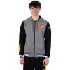 imageUltra Game Mens NCAA Official Varsity JacketBlack Marl