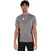 imageUltra Game NBA Mens SuperSoft Active Tee Shirt Heather Charcoal