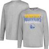 imageUltra Game NBA Official Mens Super Soft Supreme Long Sleeve TShirt  Unisex Golden State Warriors Heather Gray Large