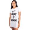 imageUltra Game NBA Womens Super Soft Sleepwear Pajama Loungewear Tee Shirt NightgownSan Antonio Spurs