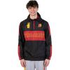 imageUltra Game NCAA mens Ncaa Official Quarter Zip Pullover Hoodie Windbreaker JacketBlack