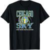 imageWNBA Chicago Sky Home Court Midtown TShirtBlack