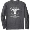 imageWNBA Commissioners Cup Above the Rim Long Sleeve TShirtDark Heather Grey