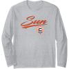 imageWNBA Connecticut Suns Officially Licensed Long Sleeve TShirtHeather Grey