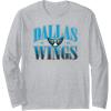 imageWNBA Dallas Wings Courtside Long Sleeve TShirtHeather Grey