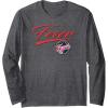 imageWNBA Indiana Fever Officially Licensed Long Sleeve TShirtDark Heather Grey
