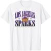 imageWNBA Los Angeles Sparks Courtside TShirtWhite