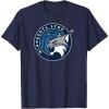 imageWNBA Minnesota Lynx Fan Base TShirtNavy Blue