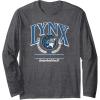imageWNBA Minnesota Lynx Top Class Out Of Bounds Long Sleeve TShirtDark Heather Grey