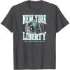 imageWNBA New York Liberty Home Court Midtown TShirtDark Heather Grey
