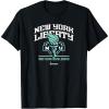 imageWNBA New York Liberty Jump Start TShirtBlack