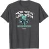 imageWNBA New York Liberty Jump Start TShirtDark Heather Grey