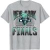 imageWNBA New York Liberty Time to Shine Finals Game Day TShirtHeather Grey