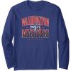 imageWNBA Washington MysticsCourtside Long Sleeve TShirtNavy Blue