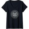 imageWomens WNBA Around the World VNeck TShirtBlack