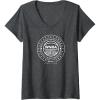 imageWomens WNBA Around the World VNeck TShirtDark Heather Grey
