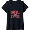 imageWomens WNBA Indiana Fever Courtside VNeck TShirtBlack
