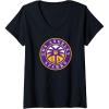 imageWomens WNBA Los Angeles Sparks Fan Base VNeck TShirtBlack