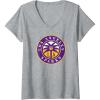 imageWomens WNBA Los Angeles Sparks Fan Base VNeck TShirtHeather Grey